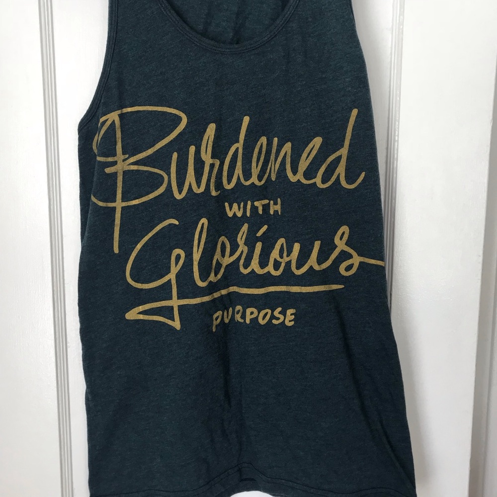 Jordandené t-top “Burdened with Glorious Purpose”